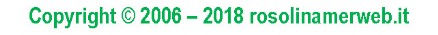 2006 - 2018 rosolinamareweb.it